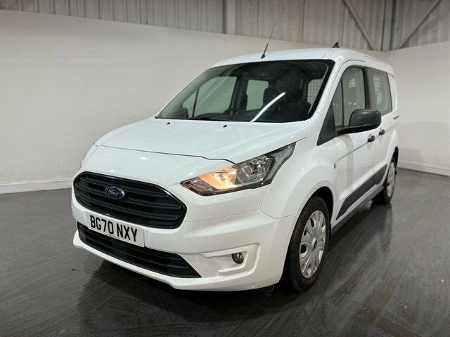 Ford Transit Connect 1.5 220 Ecoblue Trend Crew Van Double Cab 6Dr Dies BG70NXY White #3