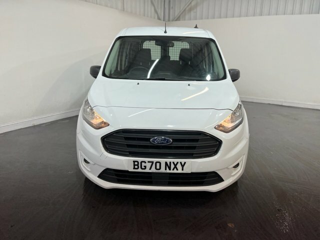 Ford Transit Connect 1.5 220 Ecoblue Trend Crew Van Double Cab 6Dr Dies BG70NXY White #2