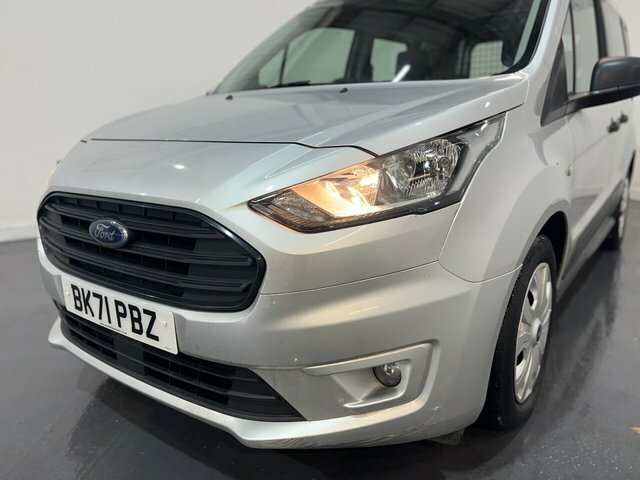 Ford Transit Connect 1.5 220 Ecoblue Trend Crew Van Double Cab 6Dr Dies BK71PBZ Silver #5