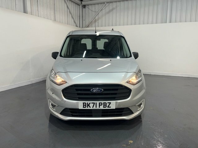 Ford Transit Connect 1.5 220 Ecoblue Trend Crew Van Double Cab 6Dr Dies BK71PBZ Silver #2