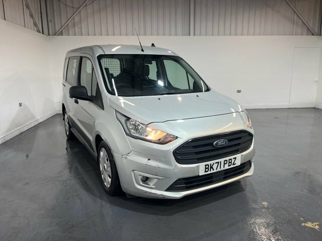 Ford Transit Connect 1.5 220 Ecoblue Trend Crew Van Double Cab 6Dr Dies Silver