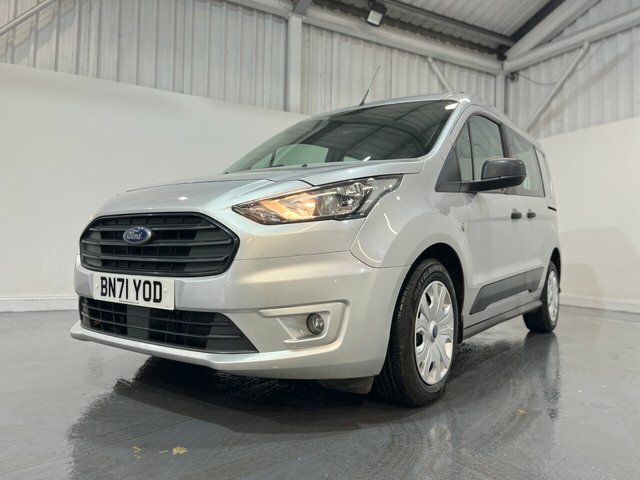 Ford Transit Connect 1.5 220 Ecoblue Trend Crew Van Double Cab 6Dr Dies BN71YOD Silver #4