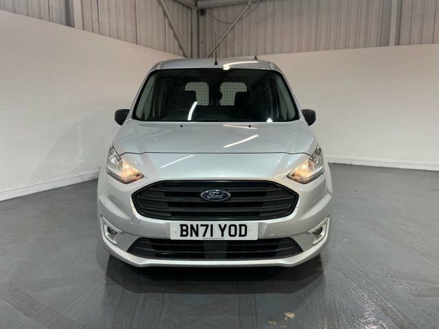 Ford Transit Connect 1.5 220 Ecoblue Trend Crew Van Double Cab 6Dr Dies BN71YOD Silver #2
