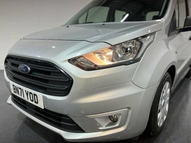 Ford Transit Connect 1.5 220 Ecoblue Trend Crew Van Double Cab 6Dr Dies BN71YOD Silver #5