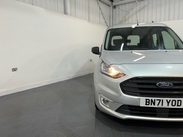 Ford Transit Connect 1.5 220 Ecoblue Trend Crew Van Double Cab 6Dr Dies BN71YOD Silver #6