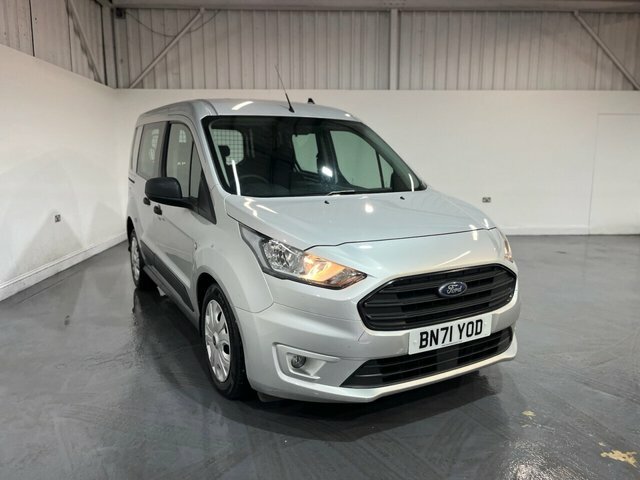 Ford Transit Connect 1.5 220 Ecoblue Trend Crew Van Double Cab 6Dr Dies Silver
