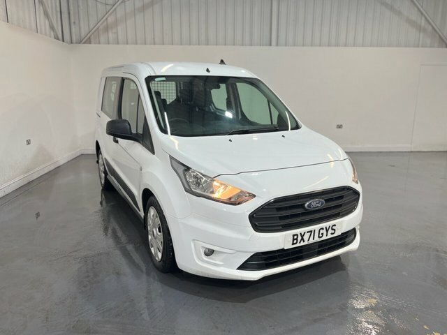 Ford Transit Connect 1.5 220 Ecoblue Trend Crew Van Double Cab 6Dr Dies White