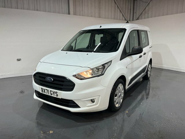Ford Transit Connect 1.5 220 Ecoblue Trend Crew Van Double Cab 6Dr Dies BX71GYS White #4