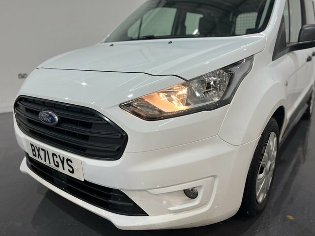 Ford Transit Connect 1.5 220 Ecoblue Trend Crew Van Double Cab 6Dr Dies BX71GYS White #6