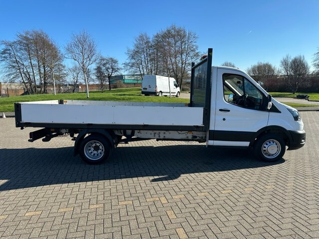 Ford Transit Custom 2.0 350 Ecoblue Leader Dropside WN73DKK White #6