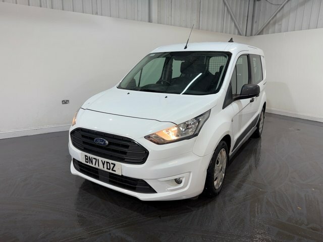 Ford Transit Connect 1.5 220 Ecoblue Trend Crew Van Double Cab 6Dr Dies BN71YDZ White #3