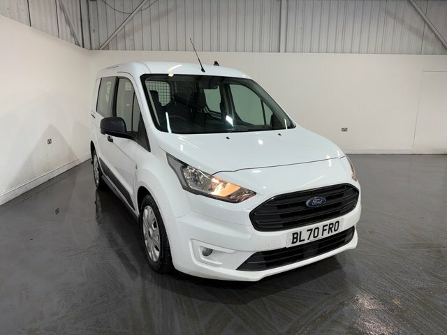 Ford Transit Connect 1.5 220 Ecoblue Trend Crew Van Double Cab 6Dr Dies White