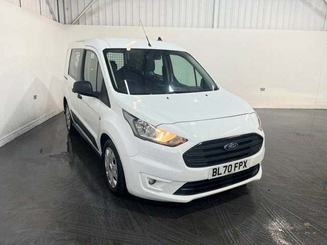 Ford Transit Connect 1.5 220 Ecoblue Trend Crew Van Double Cab 6Dr Dies White