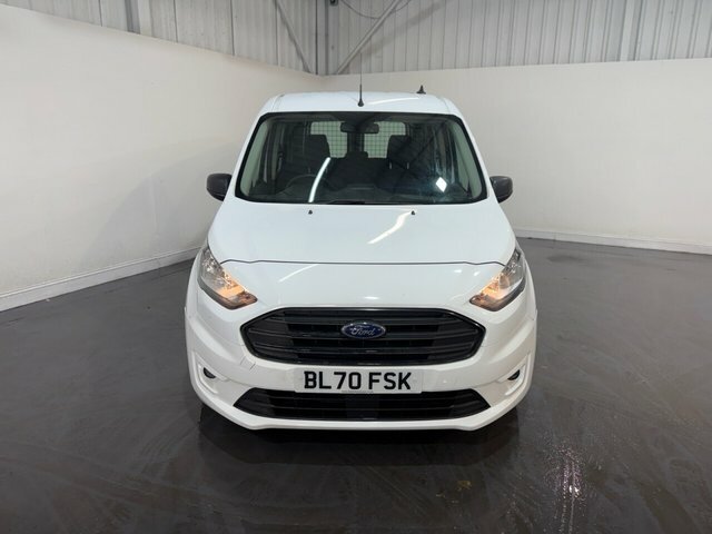 Ford Transit Connect 1.5 220 Ecoblue Trend Crew Van Double Cab 6Dr Dies BL70FSK White #2