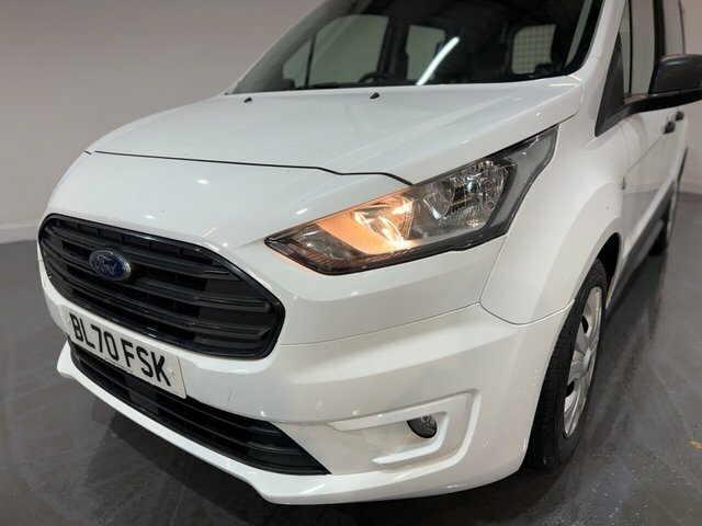 Ford Transit Connect 1.5 220 Ecoblue Trend Crew Van Double Cab 6Dr Dies BL70FSK White #4