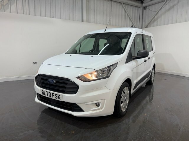 Ford Transit Connect 1.5 220 Ecoblue Trend Crew Van Double Cab 6Dr Dies BL70FSK White #3