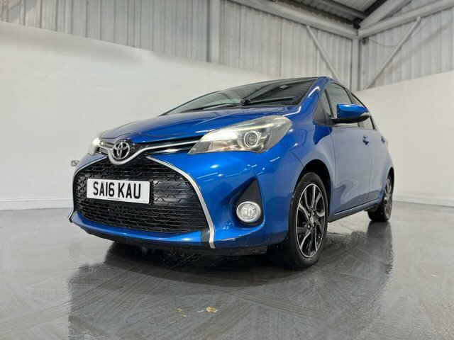 Toyota Yaris 1.33 Dual Vvt-i Design Hatchback SA16KAU Blue #4