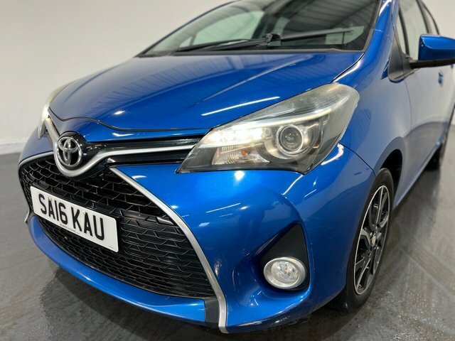 Toyota Yaris 1.33 Dual Vvt-i Design Hatchback SA16KAU Blue #5