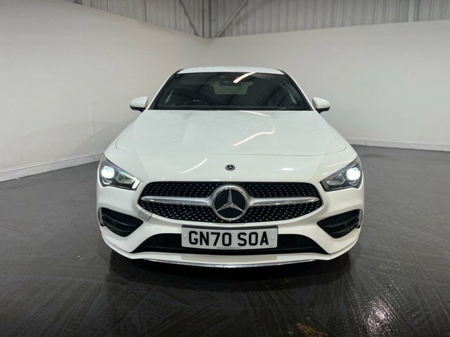 Mercedes-Benz CLA Class 1.3 Cla180 Amg Line Premium 2 Coupe 7 GN70SOA White #2