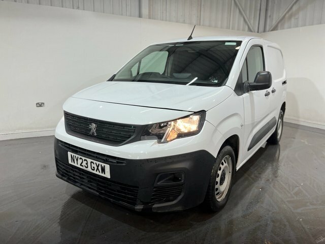 Peugeot Partner 1.5 Bluehdi 1000 Professional Premium Standard P NY23GXW White #3