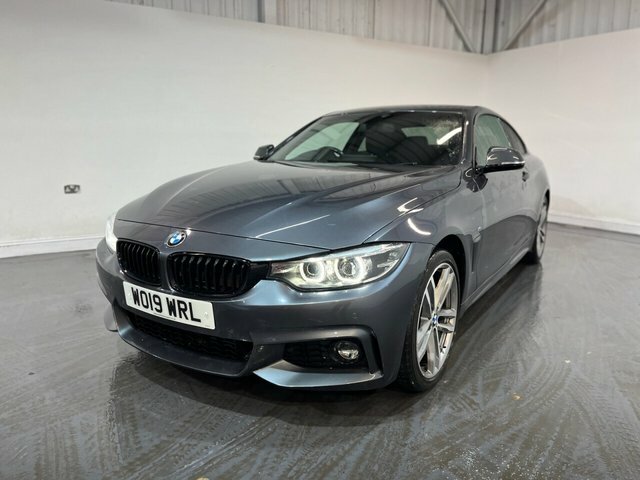 BMW 4 Series Gran Coupe 2.0 420D M Sport Coupe Xdrive Euro WO19WRL Grey #3