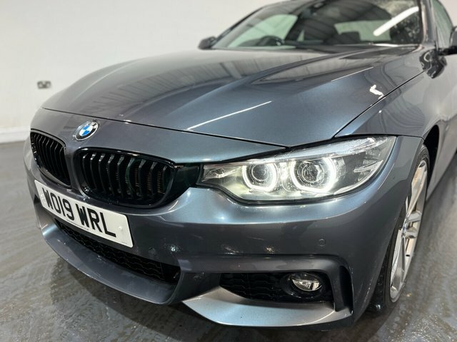 BMW 4 Series Gran Coupe 2.0 420D M Sport Coupe Xdrive Euro WO19WRL Grey #4