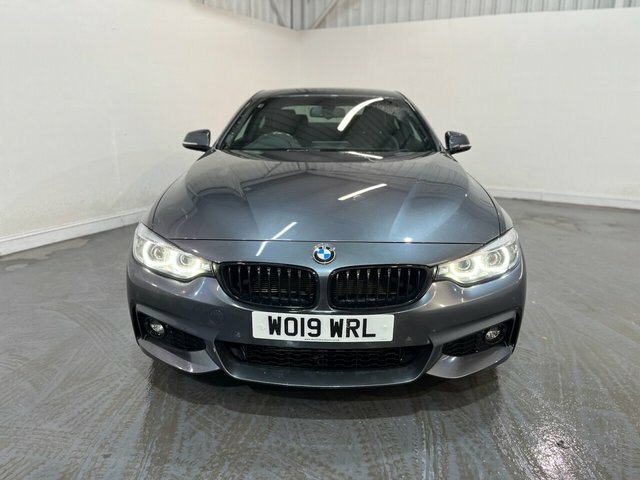 BMW 4 Series Gran Coupe 2.0 420D M Sport Coupe Xdrive Euro WO19WRL Grey #2