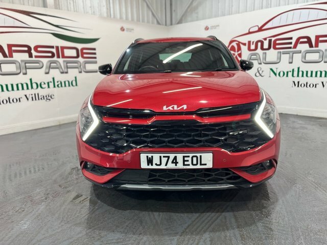 Kia Sportage 1.6 H T-gdi Gt-line Suv Hybrid Eur WJ74EOL Red #2