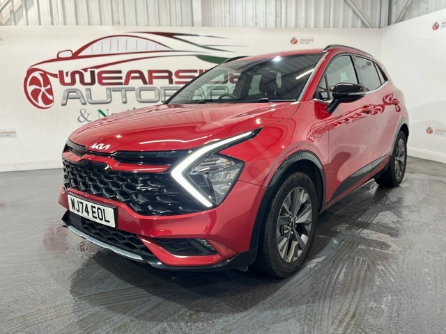 Kia Sportage 1.6 H T-gdi Gt-line Suv Hybrid Eur WJ74EOL Red #3