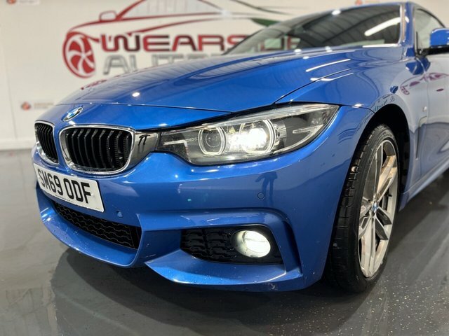 BMW 4 Series Gran Coupe 2.0 420D M Sport Coupe Xdrive Euro SM69ODF Blue #5