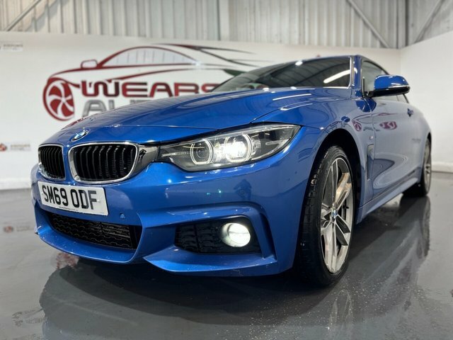 BMW 4 Series Gran Coupe 2.0 420D M Sport Coupe Xdrive Euro SM69ODF Blue #4