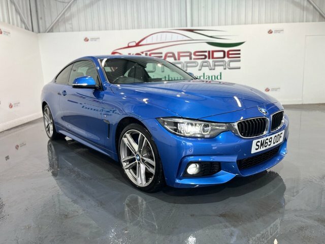 BMW 4 Series Gran Coupe 2.0 420D M Sport Coupe Xdrive Euro Blue