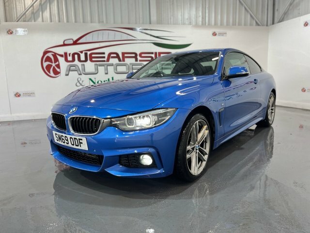 BMW 4 Series Gran Coupe 2.0 420D M Sport Coupe Xdrive Euro SM69ODF Blue #3