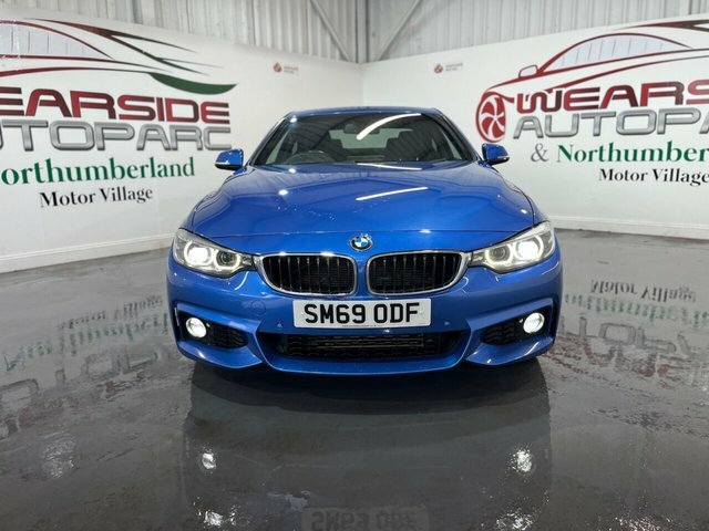 BMW 4 Series Gran Coupe 2.0 420D M Sport Coupe Xdrive Euro SM69ODF Blue #2