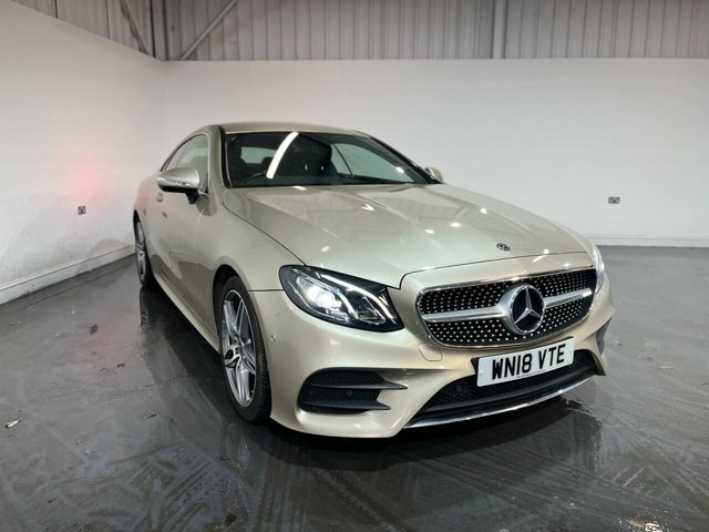 Mercedes-Benz E Class 2.0 E220d Amg Line Coupe G-tronic Euro Silver