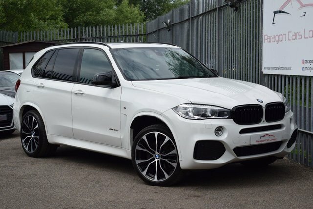 BMW X5 2018 3.0 40D M Sport Suv Xdrive Eu YA18JHZ White #4