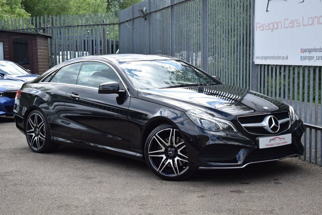 Mercedes-Benz E Class 2014 3.5 E400 V6 Amg Line Coupe G-troni DE64TXA Black #4