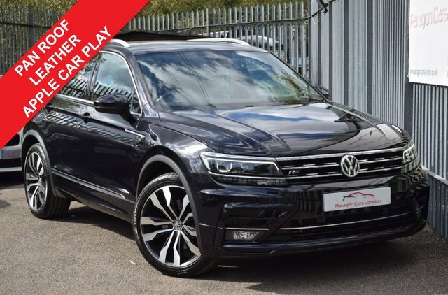 Volkswagen Tiguan 2019 2.0 Tdi R-line Suv Dsg 4Motion Eur Black