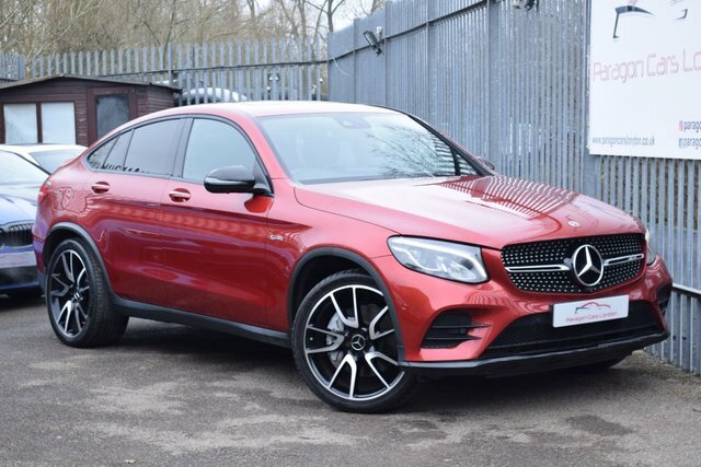 Mercedes-Benz GLC Class 2017 3.0 Glc43 V6 Amg Premium Plus Coupe Pet Red #4
