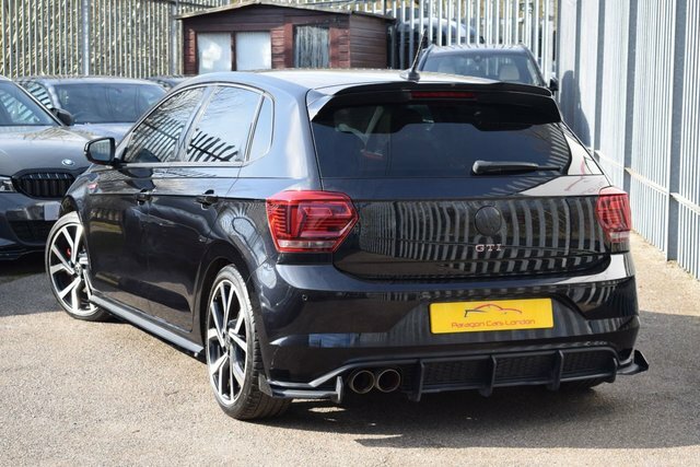Volkswagen Polo 2021 2.0 Tsi Gti Hatchback Dsg Euro 6 LC71GWO Black #3