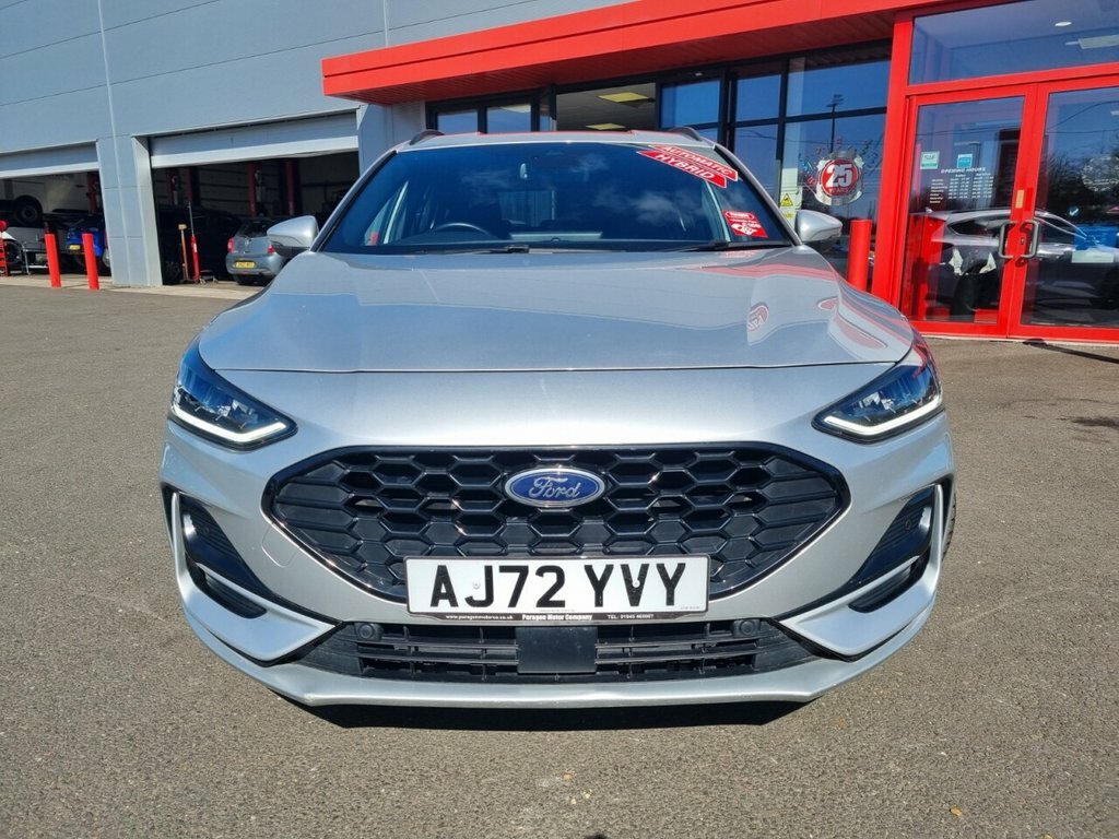 Ford Focus 1L St-line AJ72YVY Silver #5