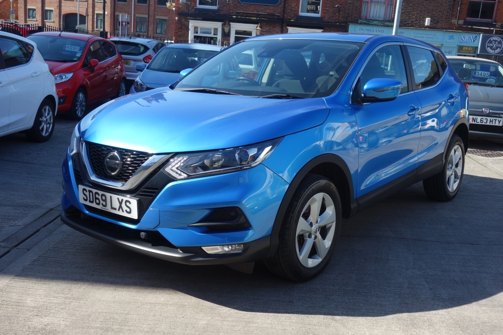 Nissan Qashqai 1.5 Dci Acenta SD69LXS Blue #4