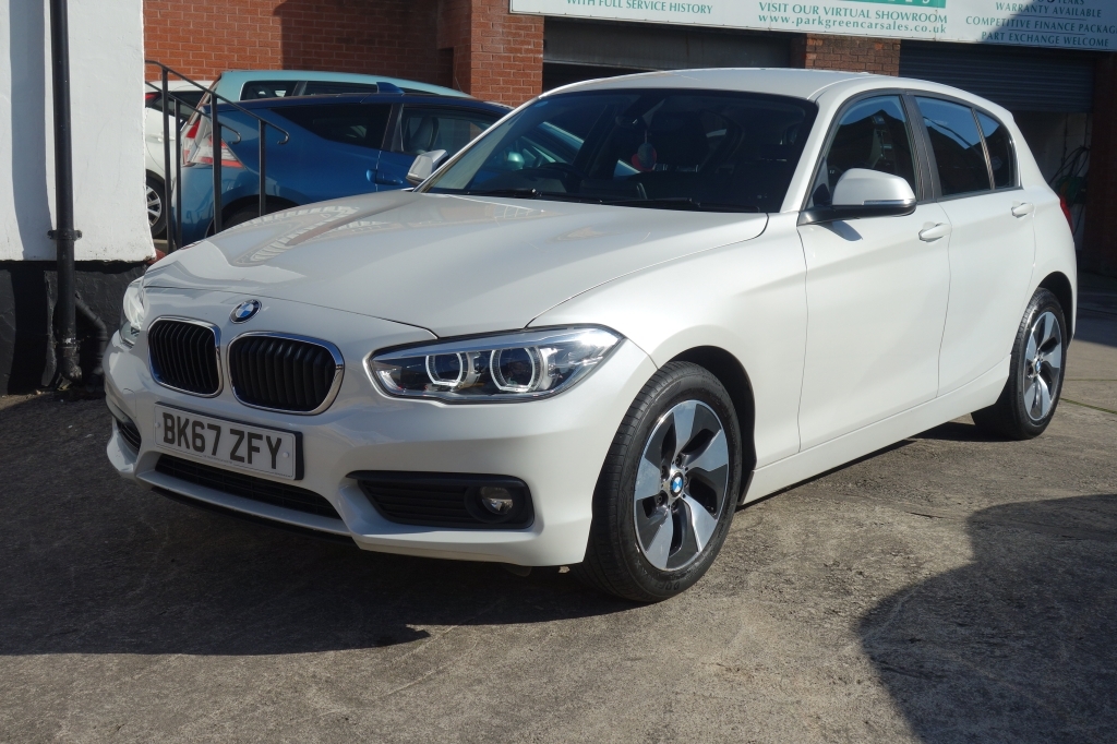 BMW 1 Series 1.5 116D Se BK67ZFY White #3