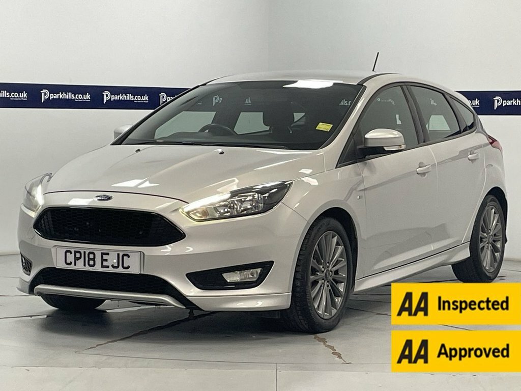 Ford Focus 1L St-line Silver