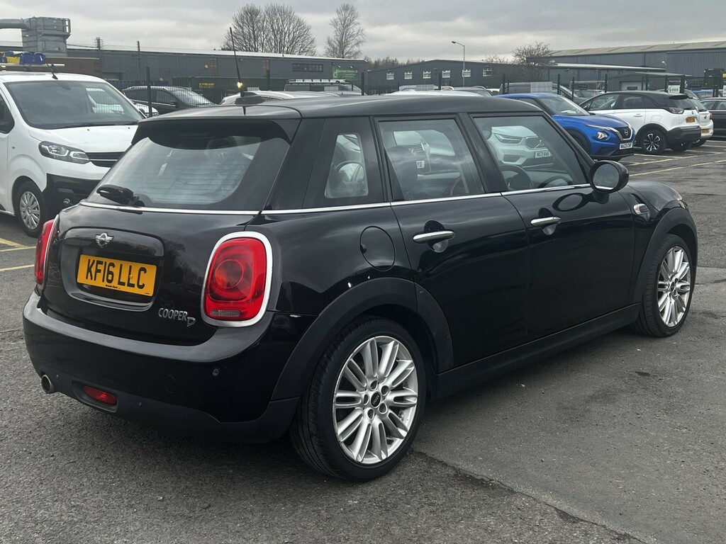 Mini Hatch Hatchback 1.5 5-Door Hatch Cooper D 2016 KF16LLC Black #3