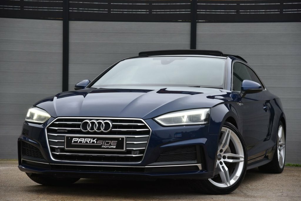 Audi A5 2L S Line KY67WCX Blue #5