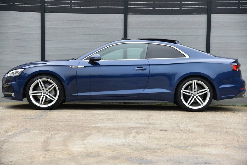 Audi A5 2L S Line KY67WCX Blue #6