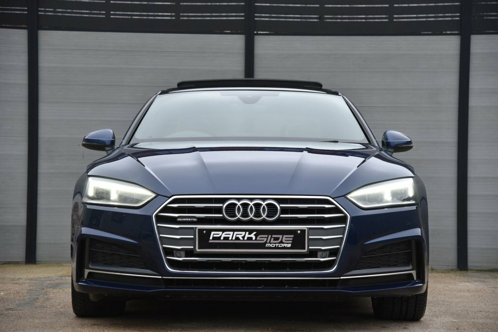 Audi A5 2L S Line KY67WCX Blue #4