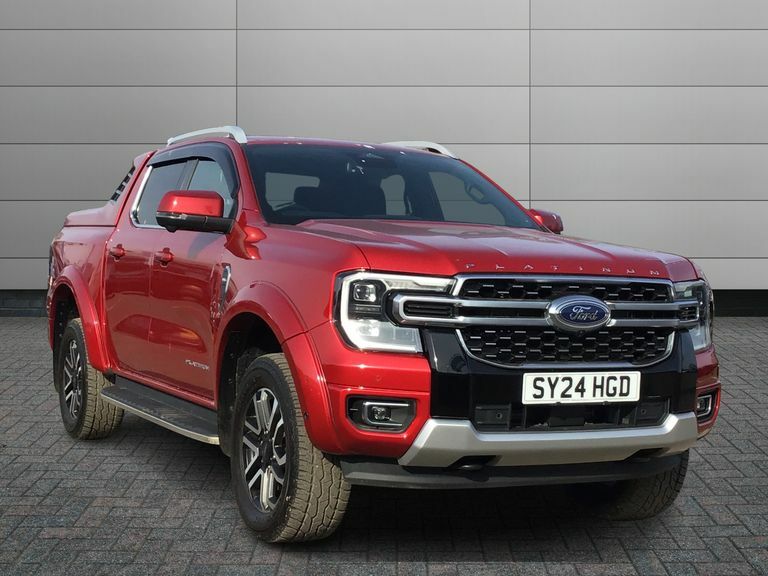 Ford Ranger P703 Platinum Double Cab 3.0L Ecoblue V6 240Ps 4Wd Red