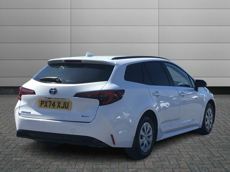 Toyota Corolla 1.8 Vvt-i Hybrid 140 Commercial White #2